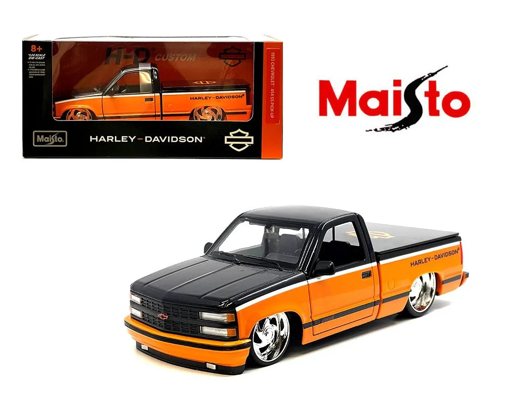 Jada 1:24 1985 Chevrolet C10 Pickup with GM Rally Wheels - Black w